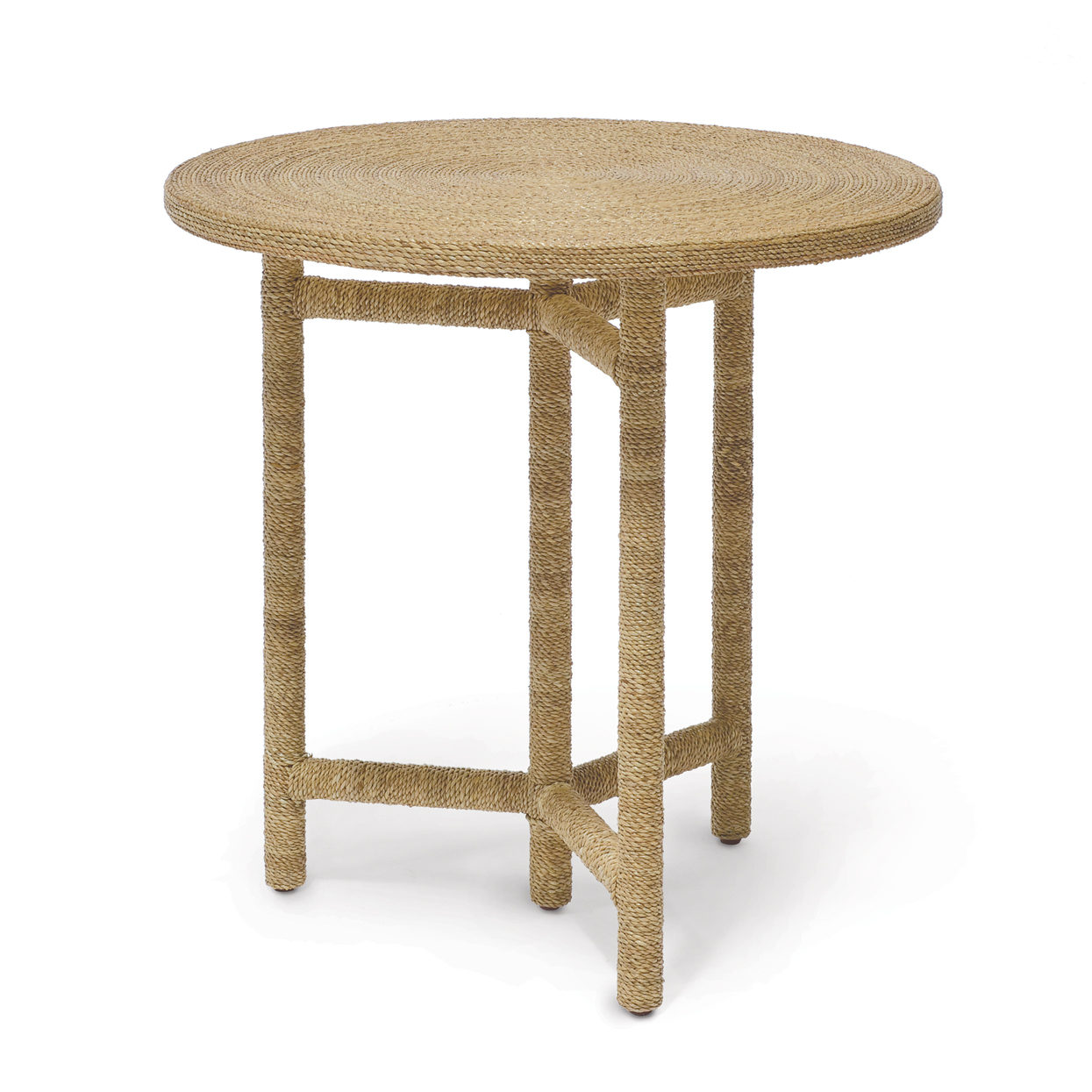 Seagrass Natural Wicker Side Table 